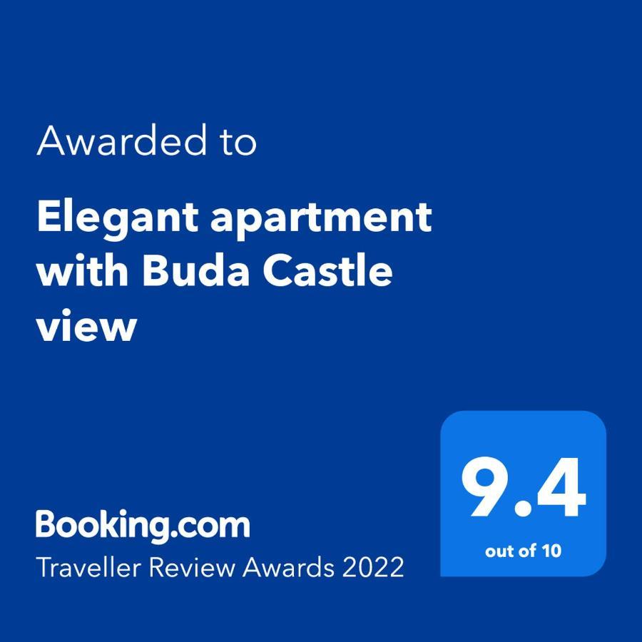 Elegant Apartment With Buda Castle View Budapest Luaran gambar